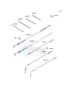 KVF 360 B [PRAIRIE 360] (B6F-B9F) B7F drawing CABLES