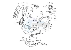 LUDIX 10 TREND – SNAKE - 50 cc drawing BODY TREND