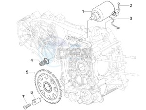 Carnaby 250 4t ie e3 drawing Starter - Electric starter