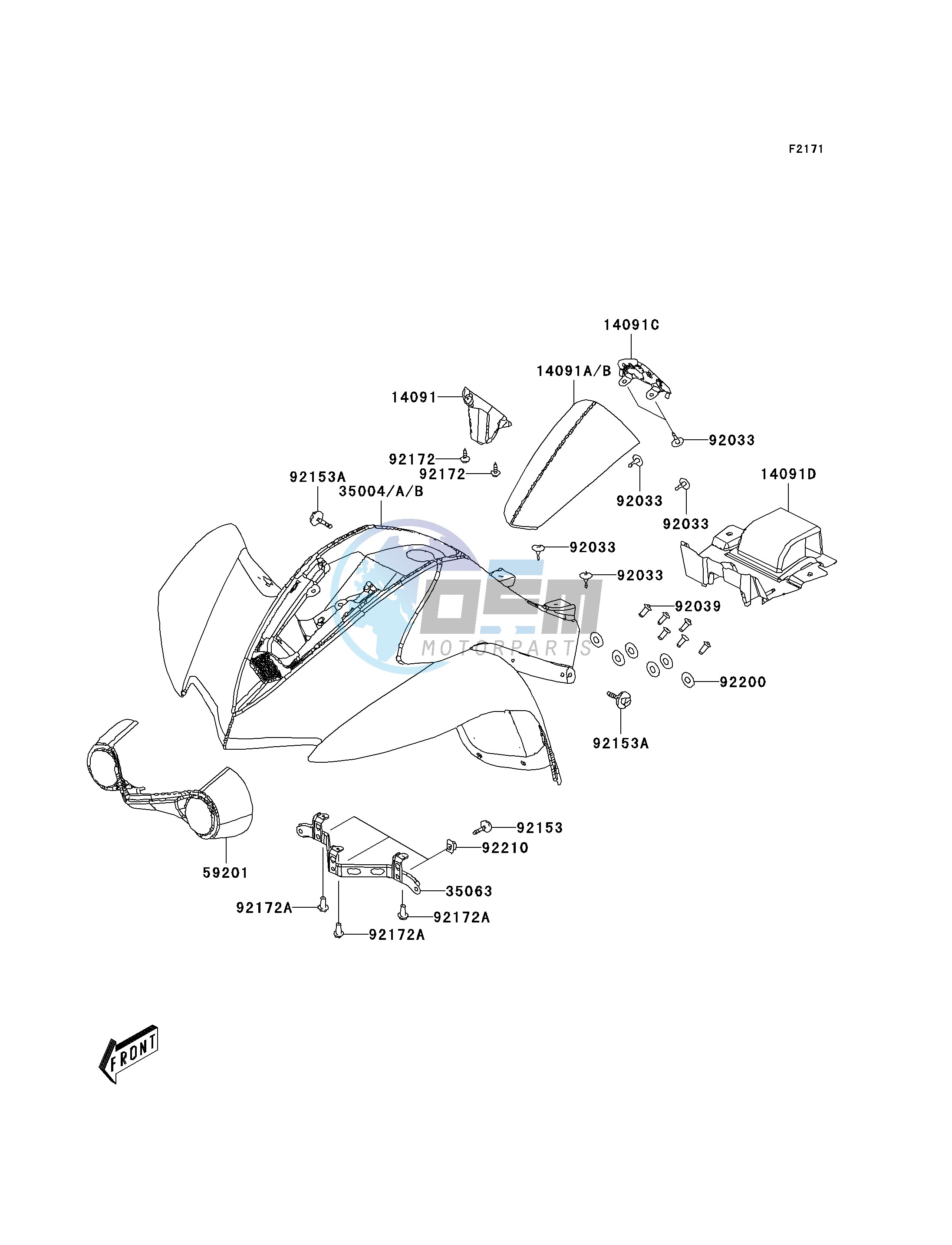 FRONT FENDER-- S- -