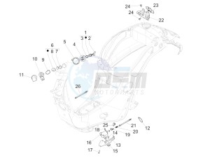 PRIMAVERA 150 4T 3V IE ABS-NOABS E3-E4 (EMEA, LATAM, APAC) drawing Locks