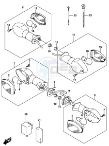 GSX-S1000F drawing TURNSIGNAL LAMP