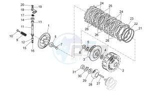 Pegaso Strada-Trail 650 ie drawing Clutch