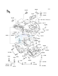 EJ 650 A [W650] (A2-A4 A4 CAN ONLY) W650 drawing CRANKCASE