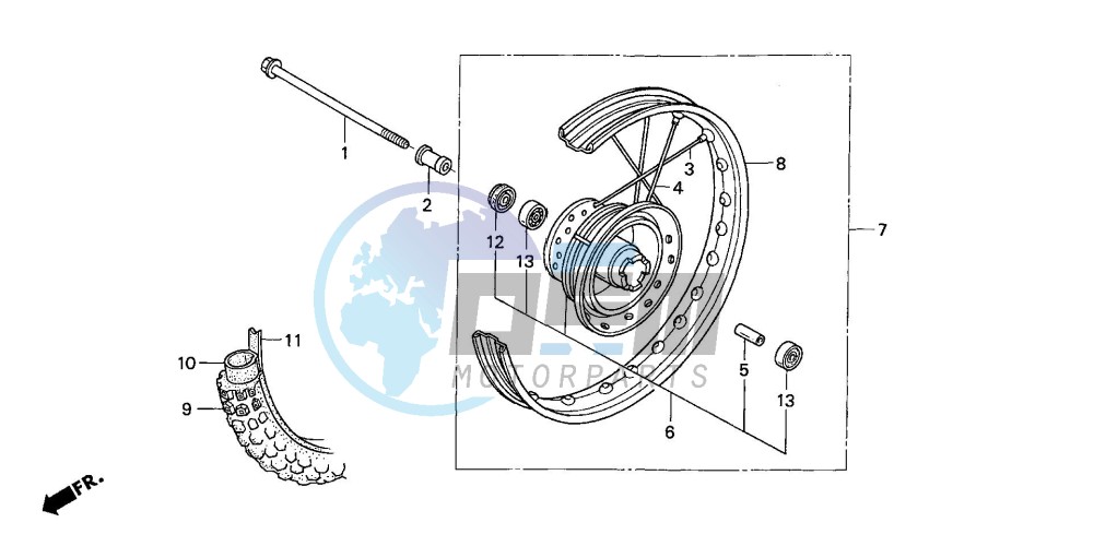 FRONT WHEEL