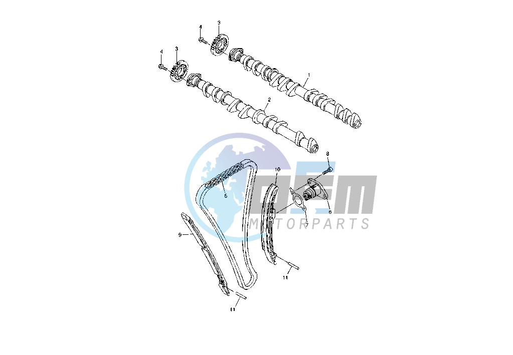 CAMSHAFT- CHAIN