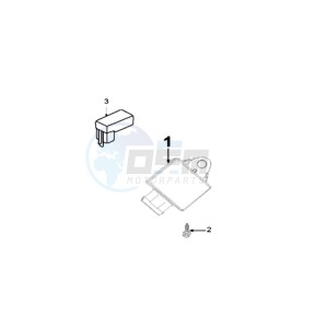 FIGHT LR drawing ELECTRONIC PART WITH CDI