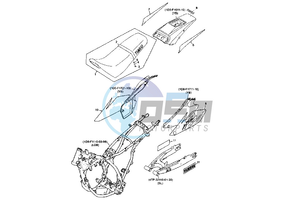 SEAT DT125RE MX EVERTS