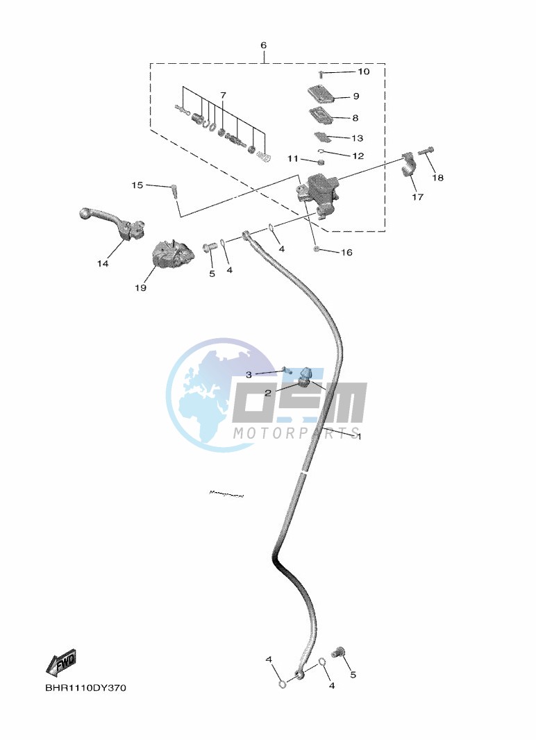 FRONT MASTER CYLINDER