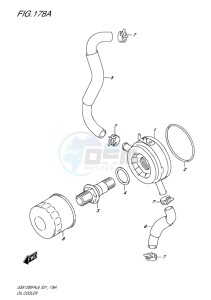 GSX-1250F ABS EU drawing OIL COOLER