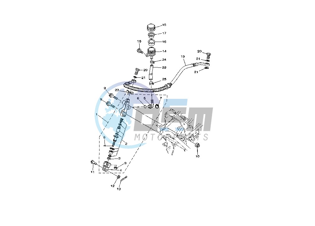 REAR MASTER CYLINDER