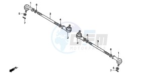 TRX500FE drawing TIE ROD