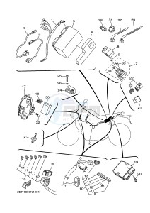 MT09A MT-09 ABS 900 (2DRF 2DRG) drawing ELECTRICAL 1