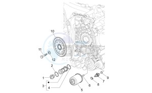 Mojito 125 e3 drawing Oil Filter