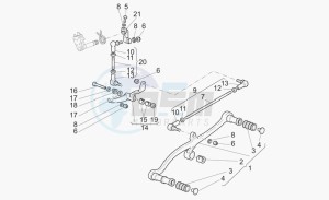 California 1100 EV PI Cat. Stone/Touring PI Cat drawing Gear lever