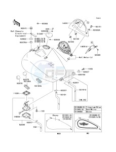 VN 1500 B [VULCAN 88 SE] (B1-B3) N7FA drawing FUEL TANK