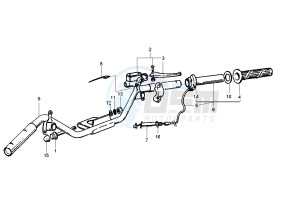 Liberty 50 drawing Front master cilinder