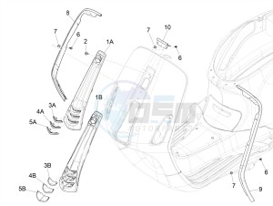 PRIMAVERA 50 4T 3V 25 KMH NOABS E4 25 kmh (EMEA) drawing Front shield