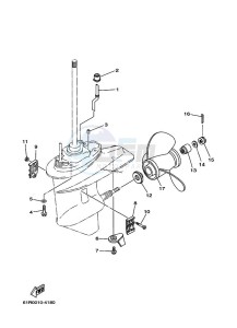 25BMHL drawing LOWER-CASING-x-DRIVE-2