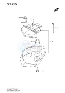 RMX450 drawing REAR COMBINATION LAMP