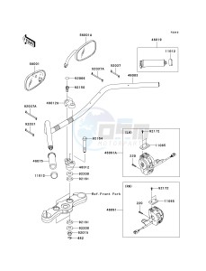 VN 1700 E [VULCAN 1700 CLASSIC] (9G-9FA) E9FA drawing HANDLEBAR