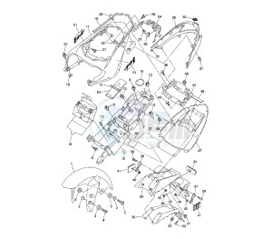 FZ1 1000 drawing FENDER