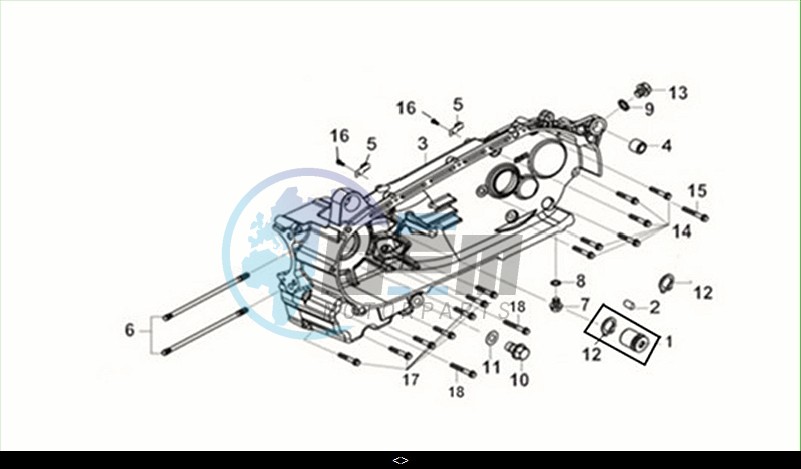 L CRANK CASE