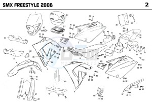 SMX FREESTYLE 50 drawing PLASTICS