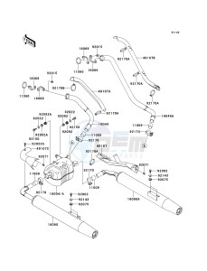 VN 1500 G [VULCAN 1500 NOMAD] (G1-G3) [VULCAN 1500 NOMAD] drawing MUFFLER-- S- -