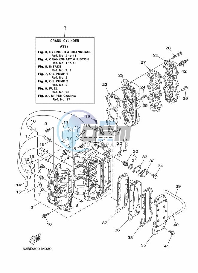 CYLINDER--CRANKCASE