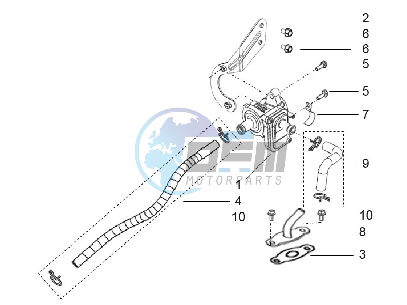 Secondary air control valve