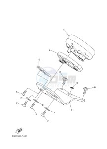 MTM850 MTM-850 XSR900 (B90R) drawing METER