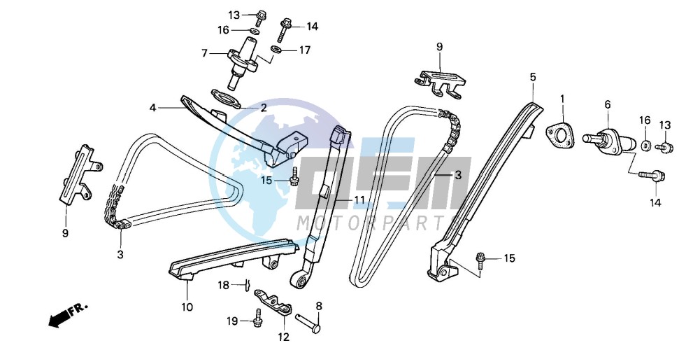 CAM CHAIN/TENSIONER