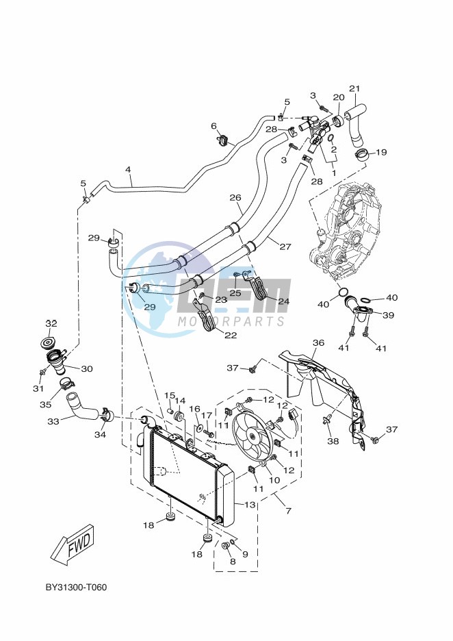 RADIATOR & HOSE