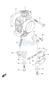 DF 140A drawing Throttle Body