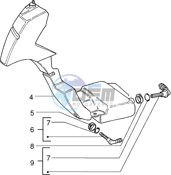 Supplementary tank