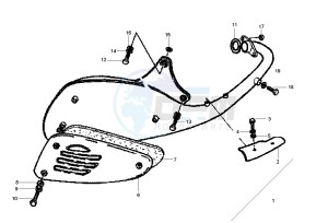 Liberty RST 125 drawing Silencer