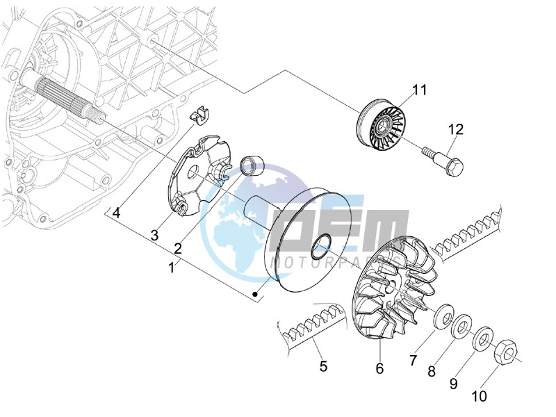 Driving pulley