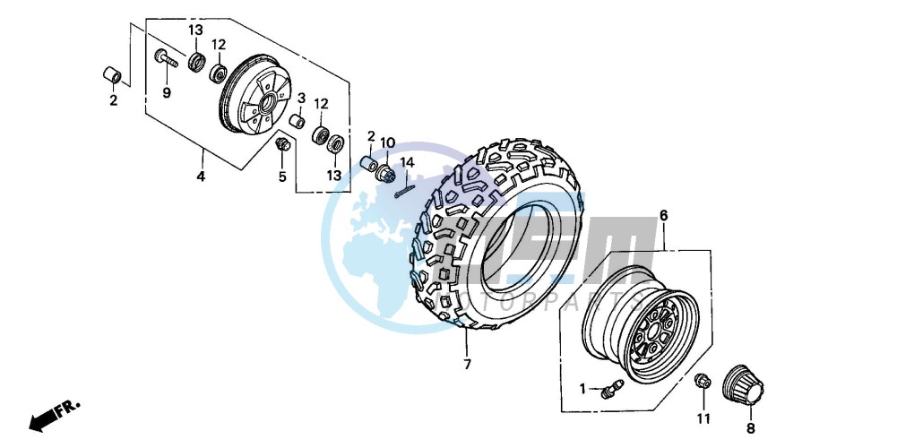 FRONT WHEEL