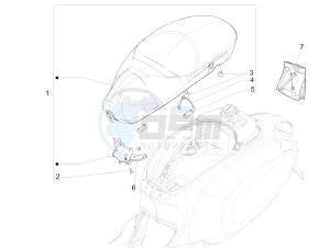 SPRINT 150 4T 3V IGET ABS E4 (NAFTA) drawing Saddle/seats