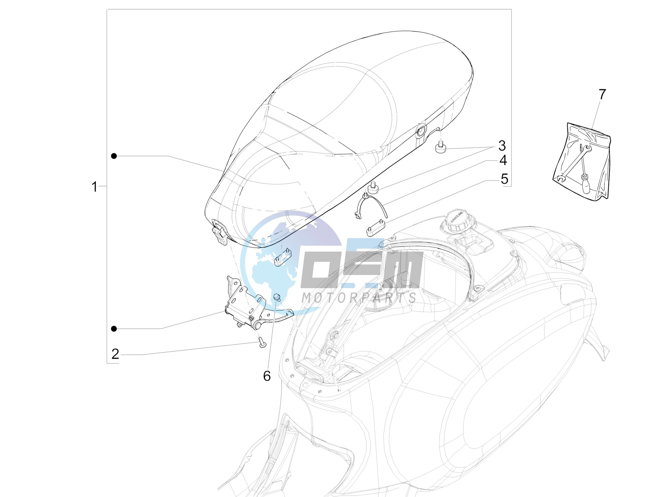 Saddle/seats