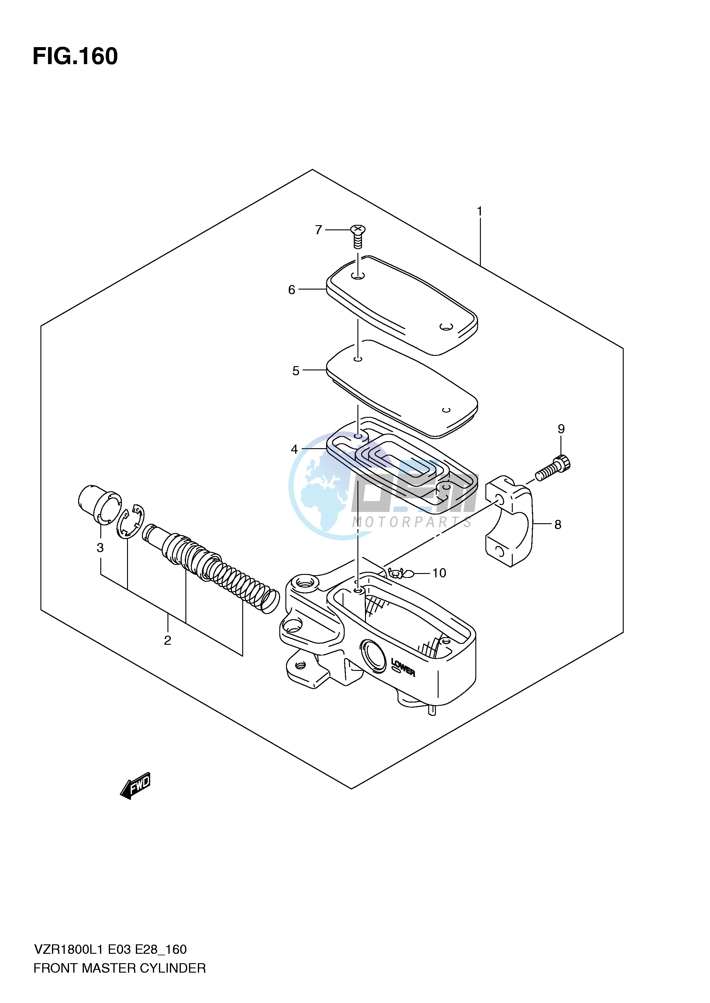 FRONT MASTER CYLINDER (VZR1800ZL1 E33)