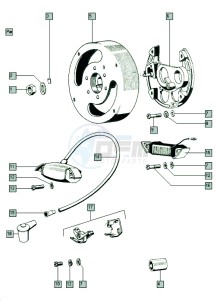 A3 50 drawing Magneto iskra 6v-17w-6v-20w