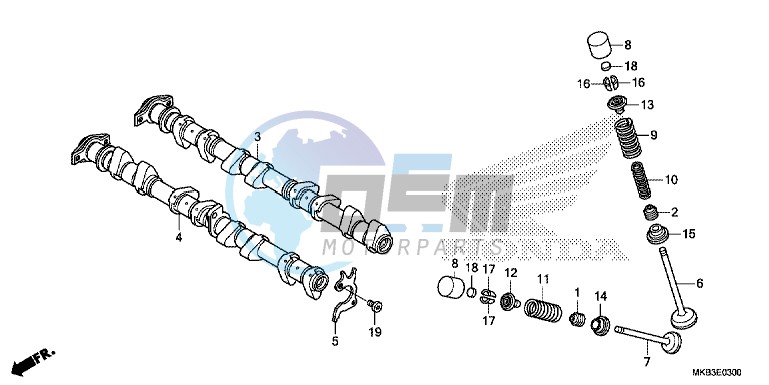 CAMSHAFT/ VALVE