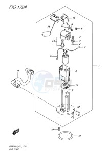 GSR750 EU drawing FUEL PUMP