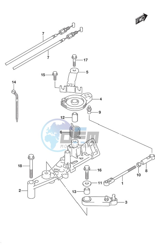 Throttle Rod