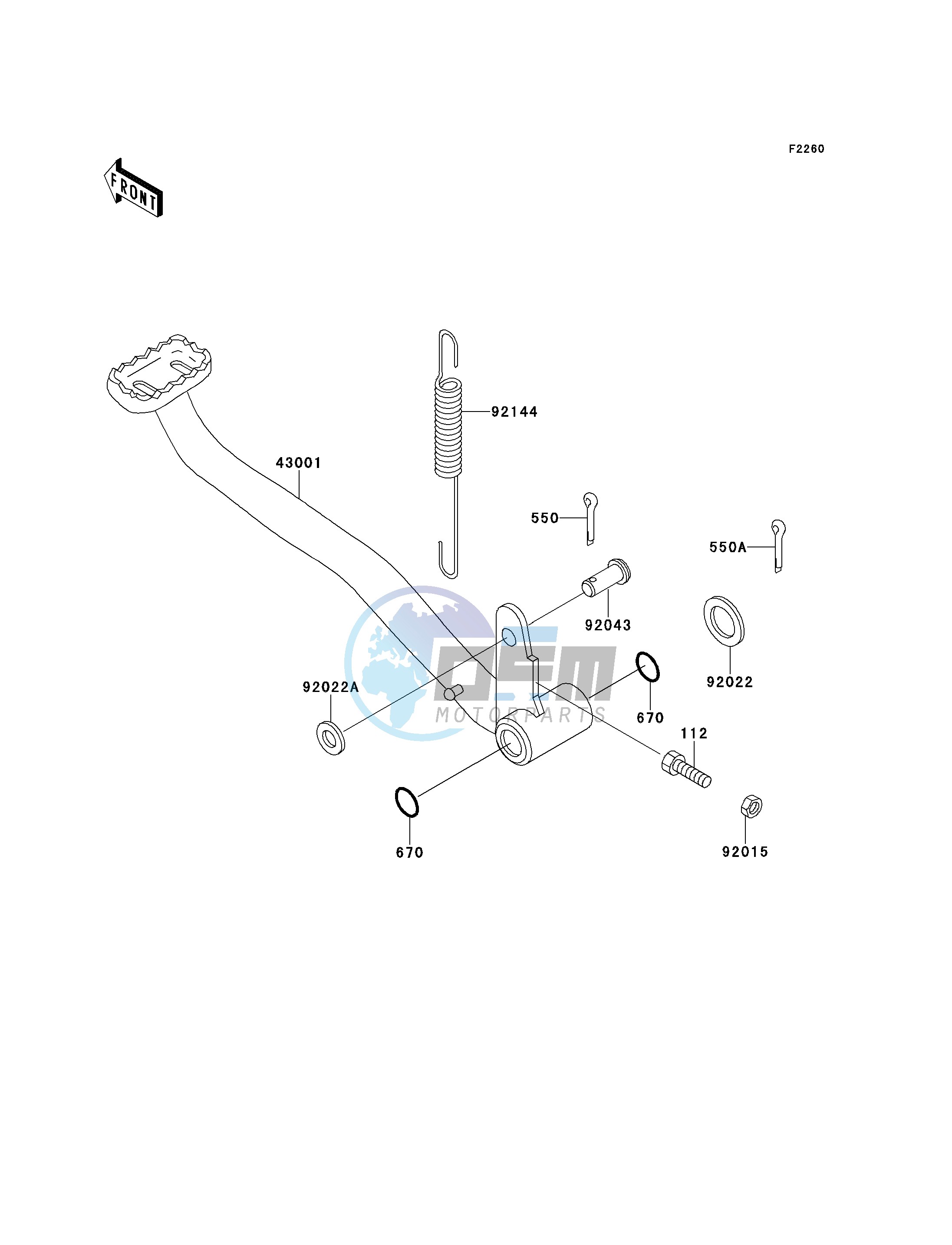 BRAKE PEDAL