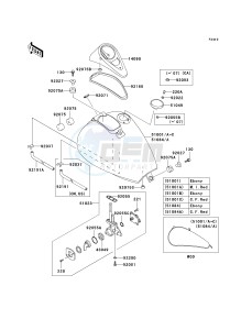 EN 500 C [VULCAN 500 LTD] (C6F-C9F) C6F drawing FUEL TANK