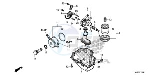 CB650FAH 2ED - (2ED) drawing OIL PAN/ OIL PUMP