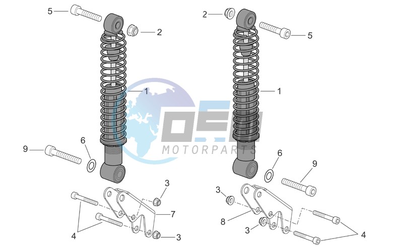 Rear Shock absorber